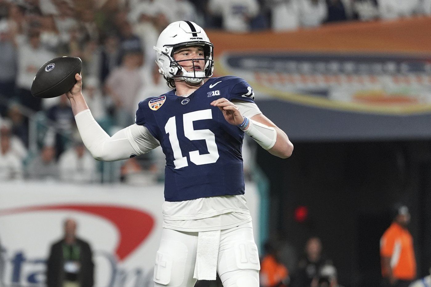Penn State QB Drew Allar's late interception helps seal Notre Dame's win in Orange Bowl | iNFOnews.ca Penn State QB Drew Allar's late interception helps seal Notre Dame's win in Orange Bowl | iNFOnews.ca