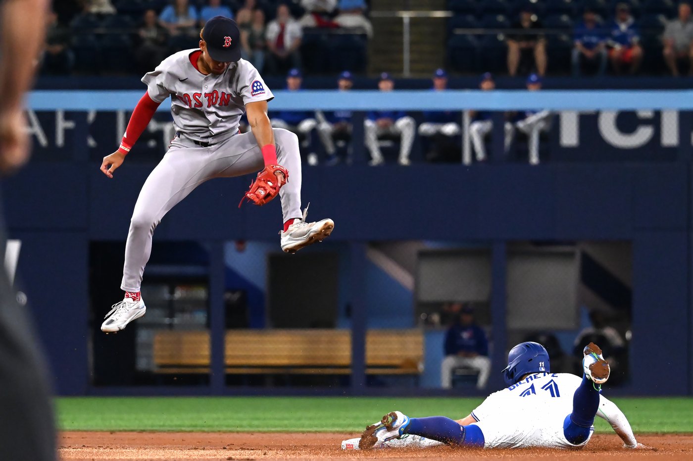 Abreu's three-run blast helps Red Sox rout Blue Jays 10-2 and spoil Varsho's return | iNFOnews.ca