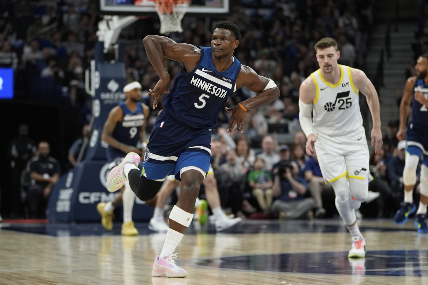 Timberwolves secure playoff spot with 116-105 win over Jazz behind 43 points from Anthony Edwards | iNFOnews.ca Timberwolves secure playoff spot with 116-105 win over Jazz behind 43 points from Anthony Edwards | iNFOnews.ca