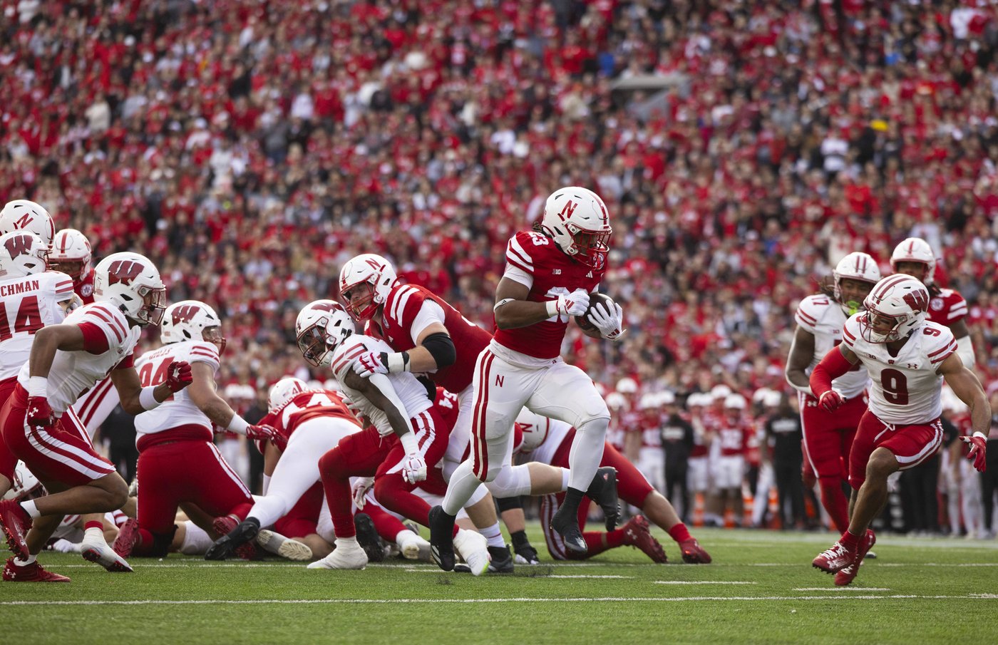 Huskers end Badgers' mastery over them, qualify to play in 1st bowl since 2016 with a 44-25 victory | iNFOnews.ca Huskers end Badgers' mastery over them, qualify to play in 1st bowl since 2016 with a 44-25 victory | iNFOnews.ca