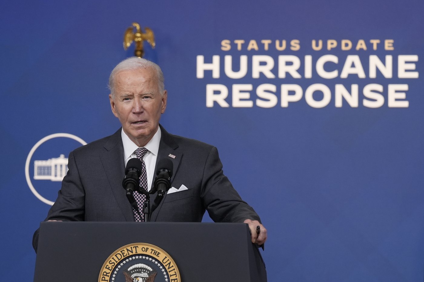 Biden tells Trump to 'get a life, man' and stop storm misinformation | iNFOnews.ca