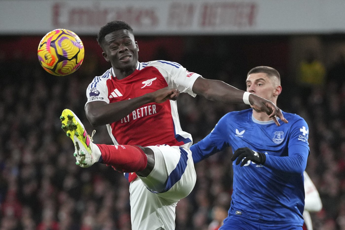 Arteta says Arsenal winger Saka to be out 'many weeks' with hamstring injury | iNFOnews.ca