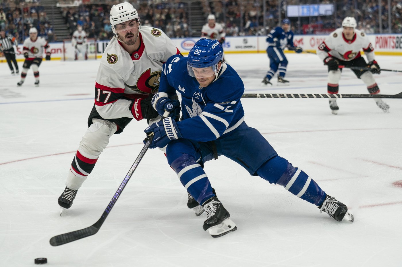 Yakemchuk scores in OT as Senators trip Leafs 6-5 | iNFOnews.ca Yakemchuk scores in OT as Senators trip Leafs 6-5 | iNFOnews.ca