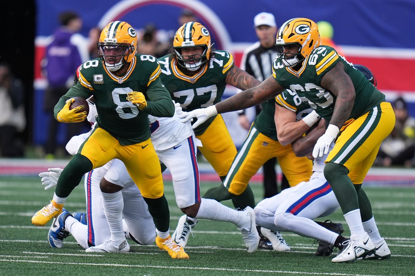 Packers' Josh Jacobs inactive against Vikings because of left knee injury | iNFOnews.ca