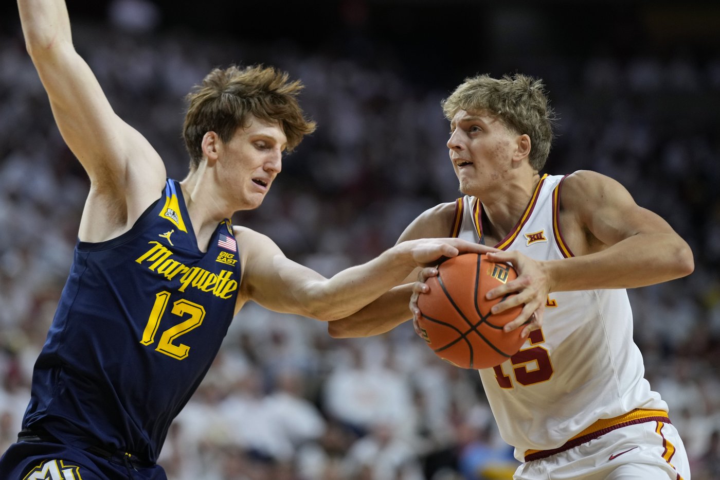 Keshon Gilbert scores 24 points to lead No. 6 Iowa State past No. 5 Marquette 81-70 | iNFOnews.ca Keshon Gilbert scores 24 points to lead No. 6 Iowa State past No. 5 Marquette 81-70 | iNFOnews.ca