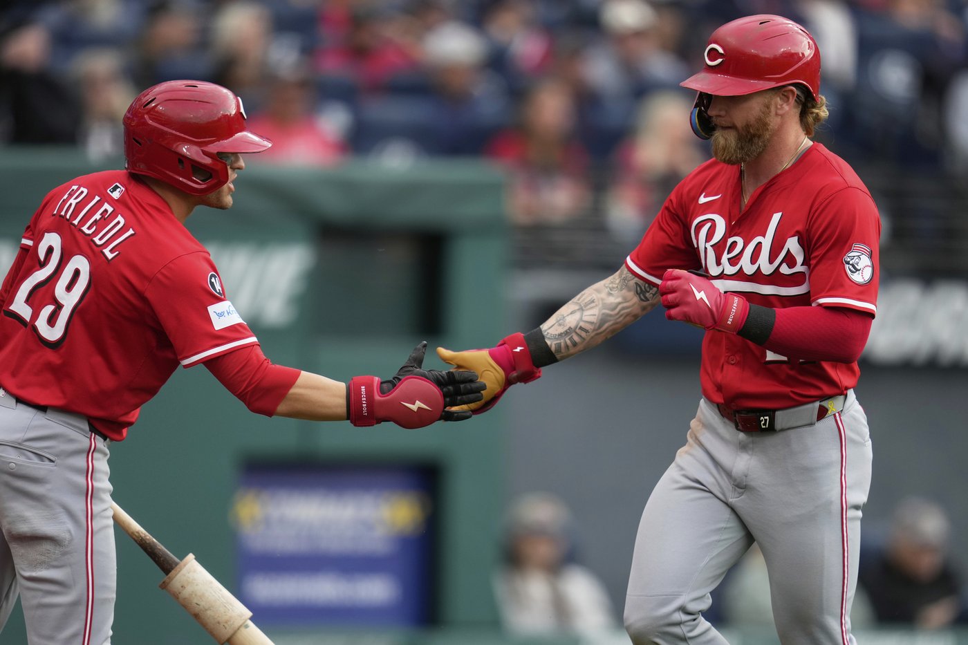 Fraley and Miley propel Reds past Guardians 7-4 in Francona's return | iNFOnews.ca