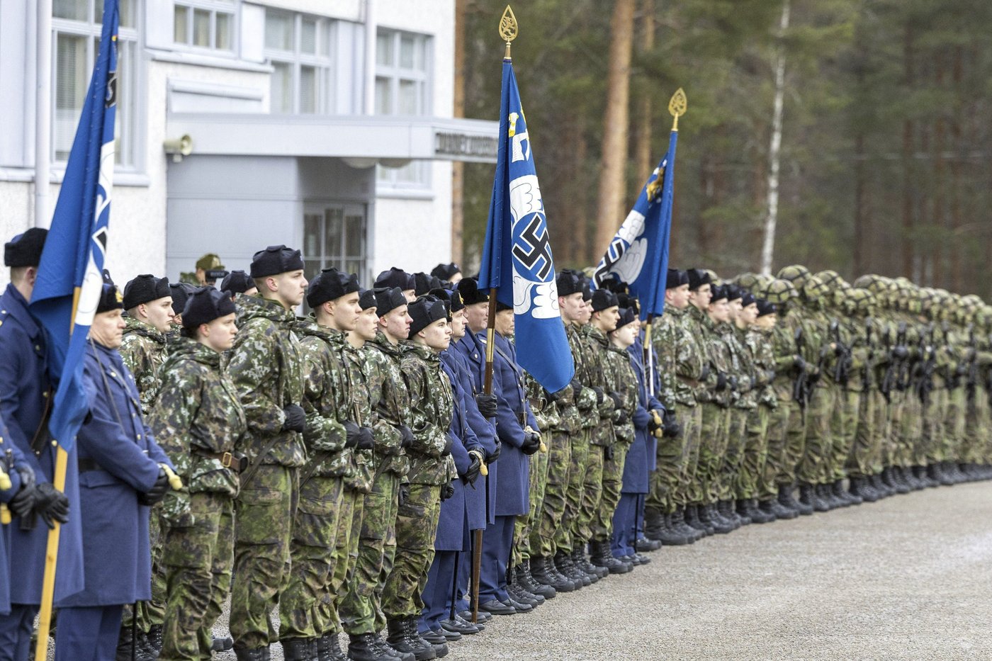 Swastikas still linger on some flags in Finland's air force, but are on the way out | iNFOnews.ca