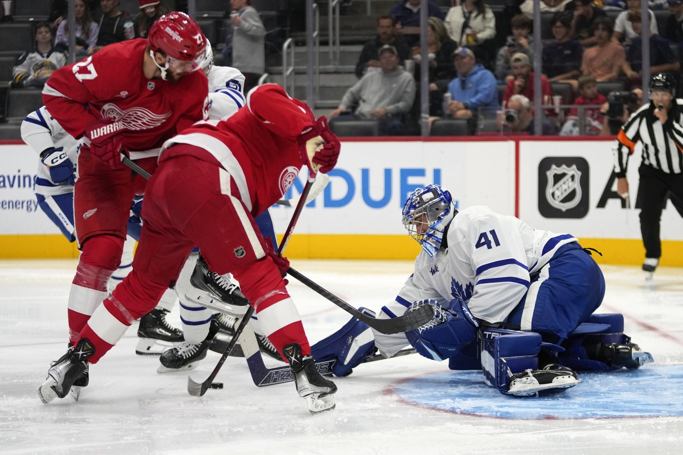 Robertson leads Maple Leafs past Red Wings 2-0 in pre-season action | iNFOnews.ca Robertson leads Maple Leafs past Red Wings 2-0 in pre-season action | iNFOnews.ca