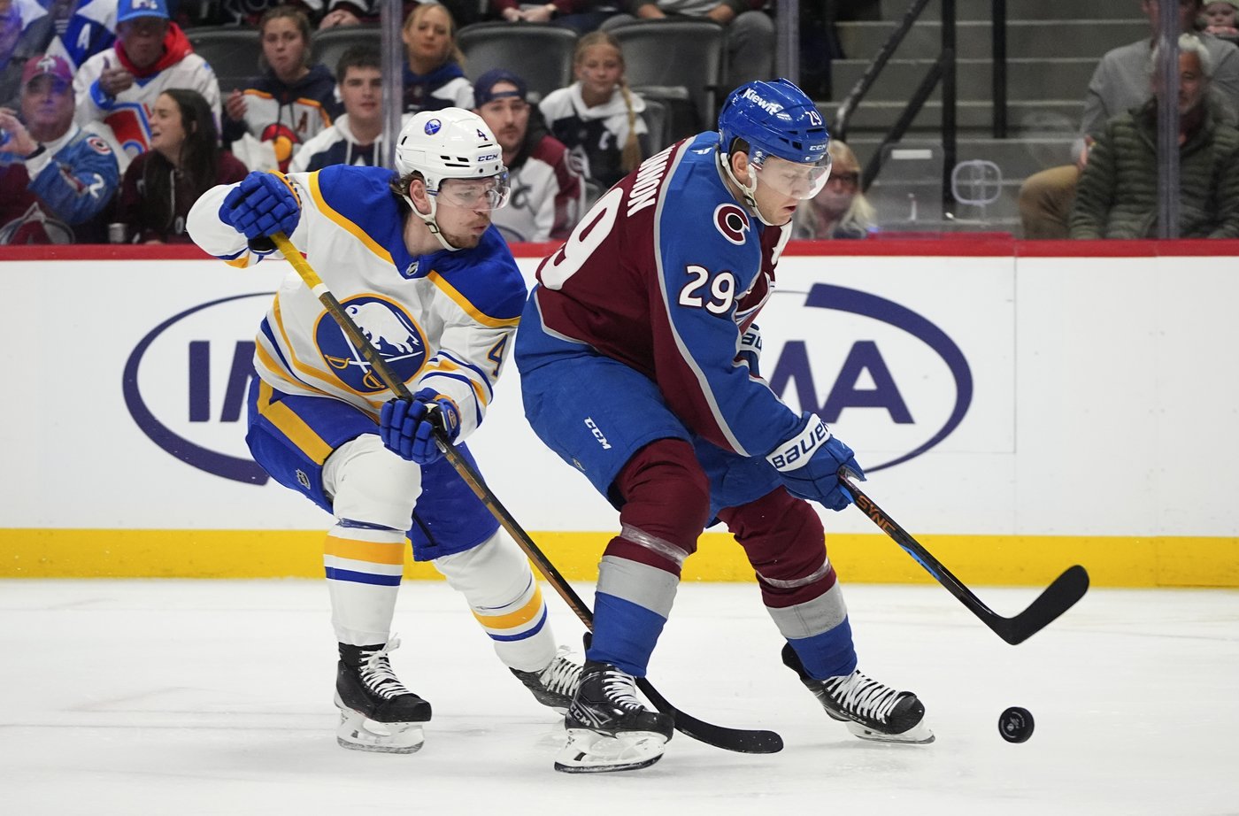 Toews scores in overtime, Avalanche overcome 3-goal deficit to beat Sabres 6-5 | iNFOnews.ca Toews scores in overtime, Avalanche overcome 3-goal deficit to beat Sabres 6-5 | iNFOnews.ca