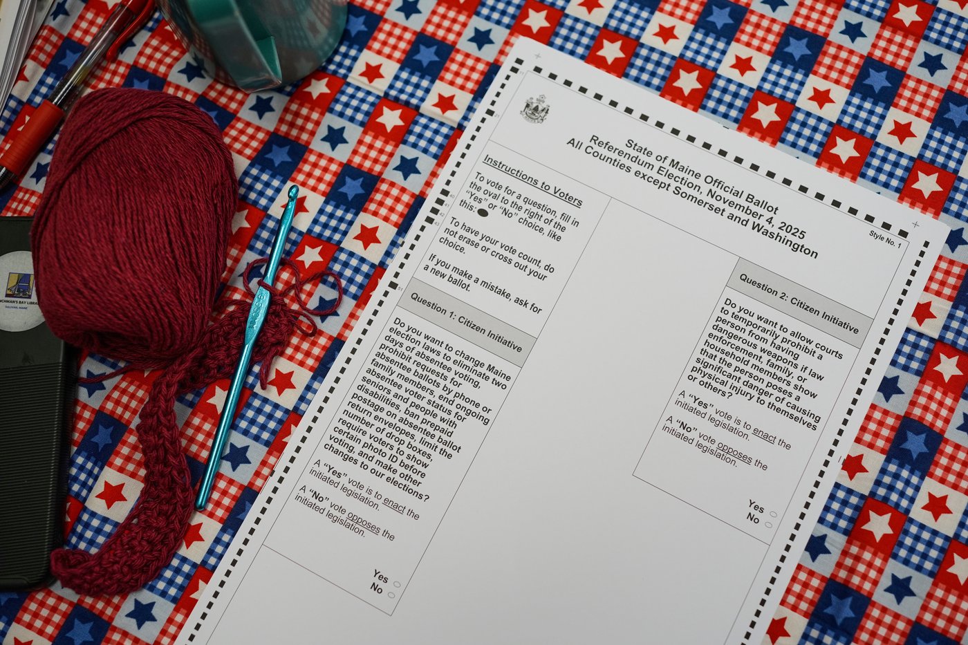 Maine voters reject new GOP-backed voter ID requirement while Texans approve citizenship proposal | iNFOnews.ca
