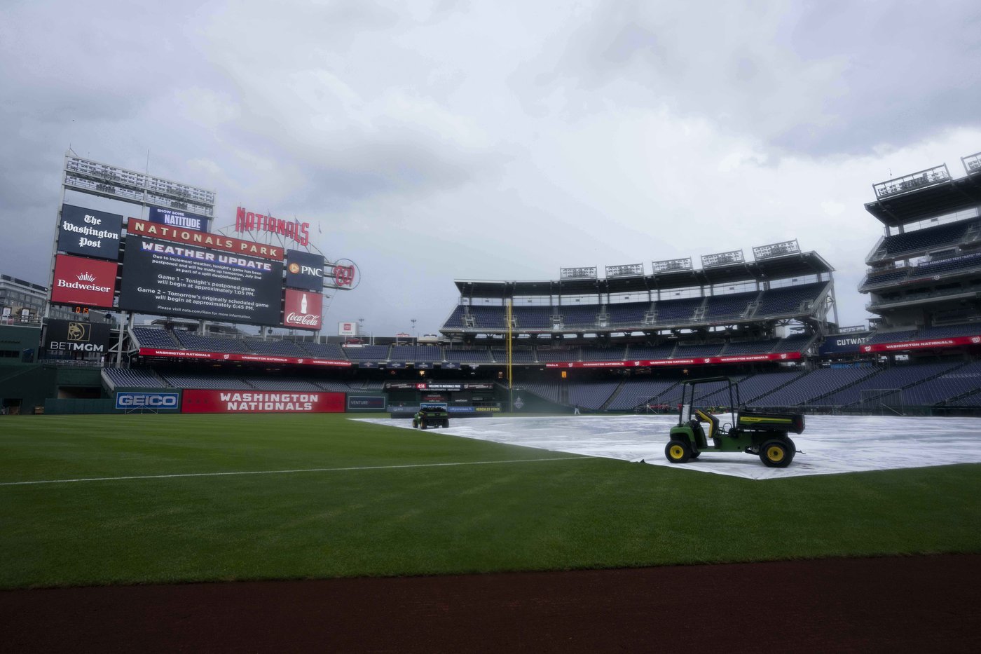 Tigers, Nationals game postponed by rain, rescheduled as day-night doubleheader on Wednesday | iNFOnews.ca Tigers, Nationals game postponed by rain, rescheduled as day-night doubleheader on Wednesday | iNFOnews.ca