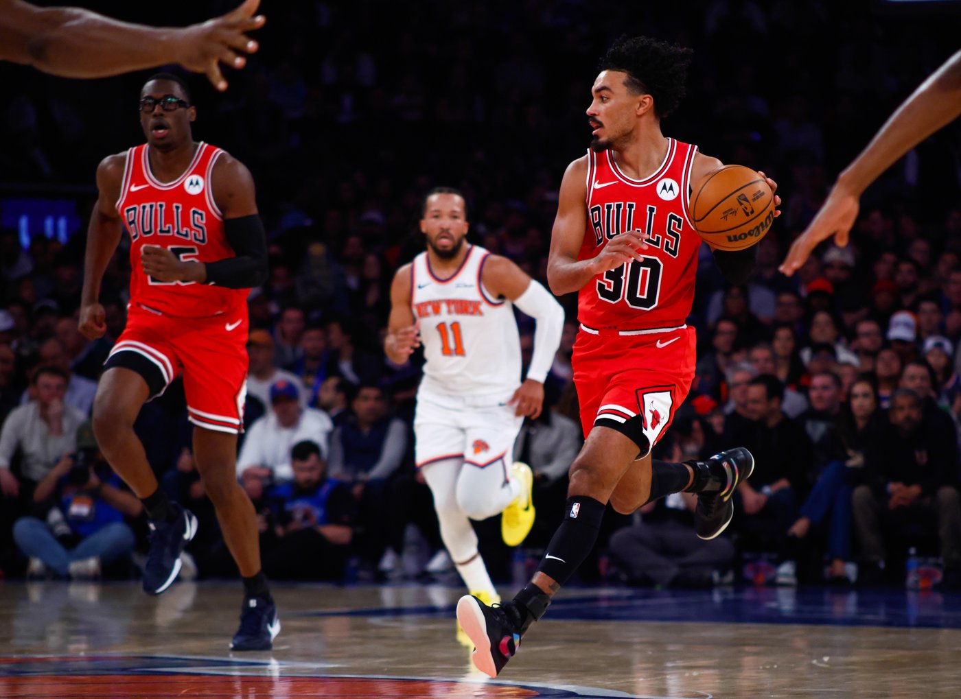 Brunson scores 31 as Knicks snap losing streak, hand Bulls first loss | iNFOnews.ca