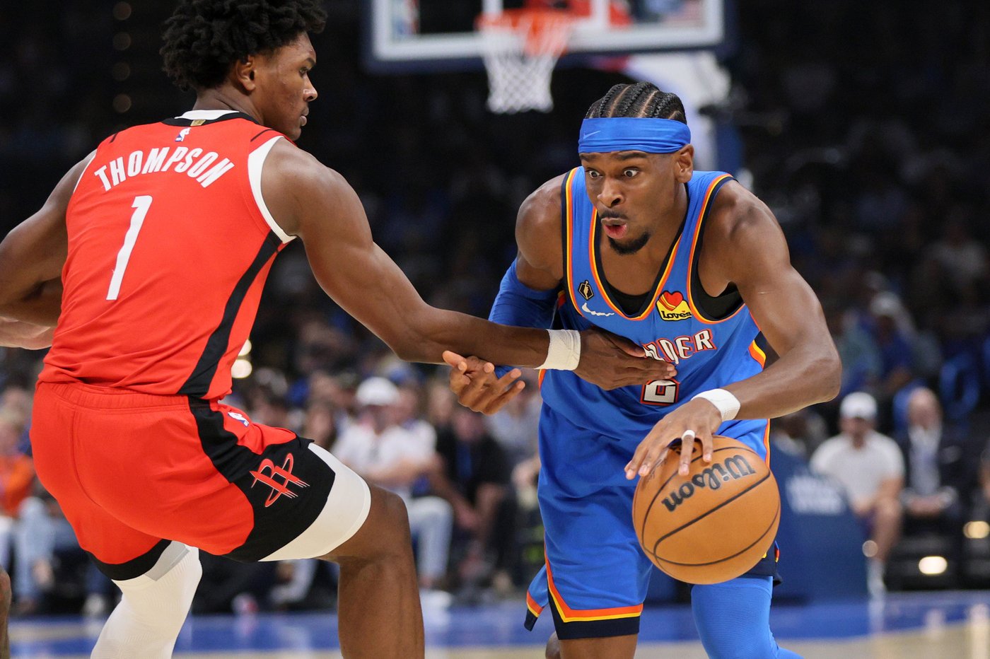 Thunder celebrate ring ceremony, banner unveiling and double-OT win over Durant's Rockets | iNFOnews.ca Thunder celebrate ring ceremony, banner unveiling and double-OT win over Durant's Rockets | iNFOnews.ca