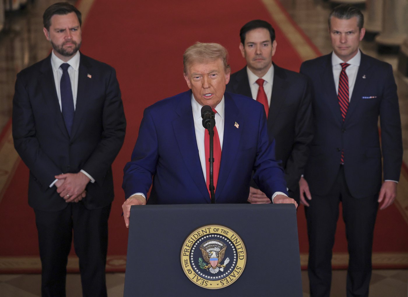 Transcript of Trump’s speech on US strikes on Iran | iNFOnews.ca Transcript of Trump’s speech on US strikes on Iran | iNFOnews.ca