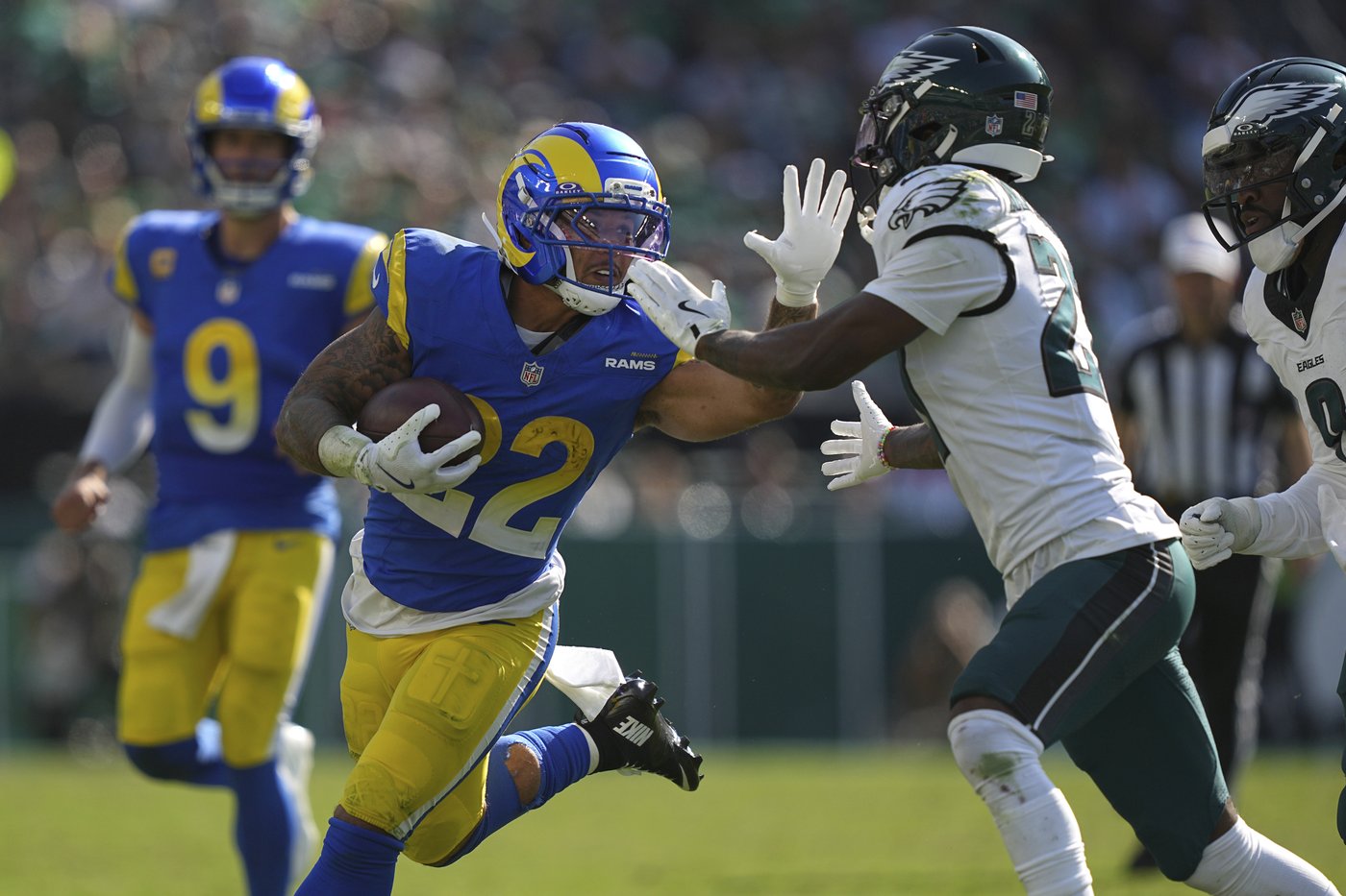 Rams WR Puka Nacua misses practice with ankle injury before London trip. Havenstein, Corum also out | iNFOnews.ca