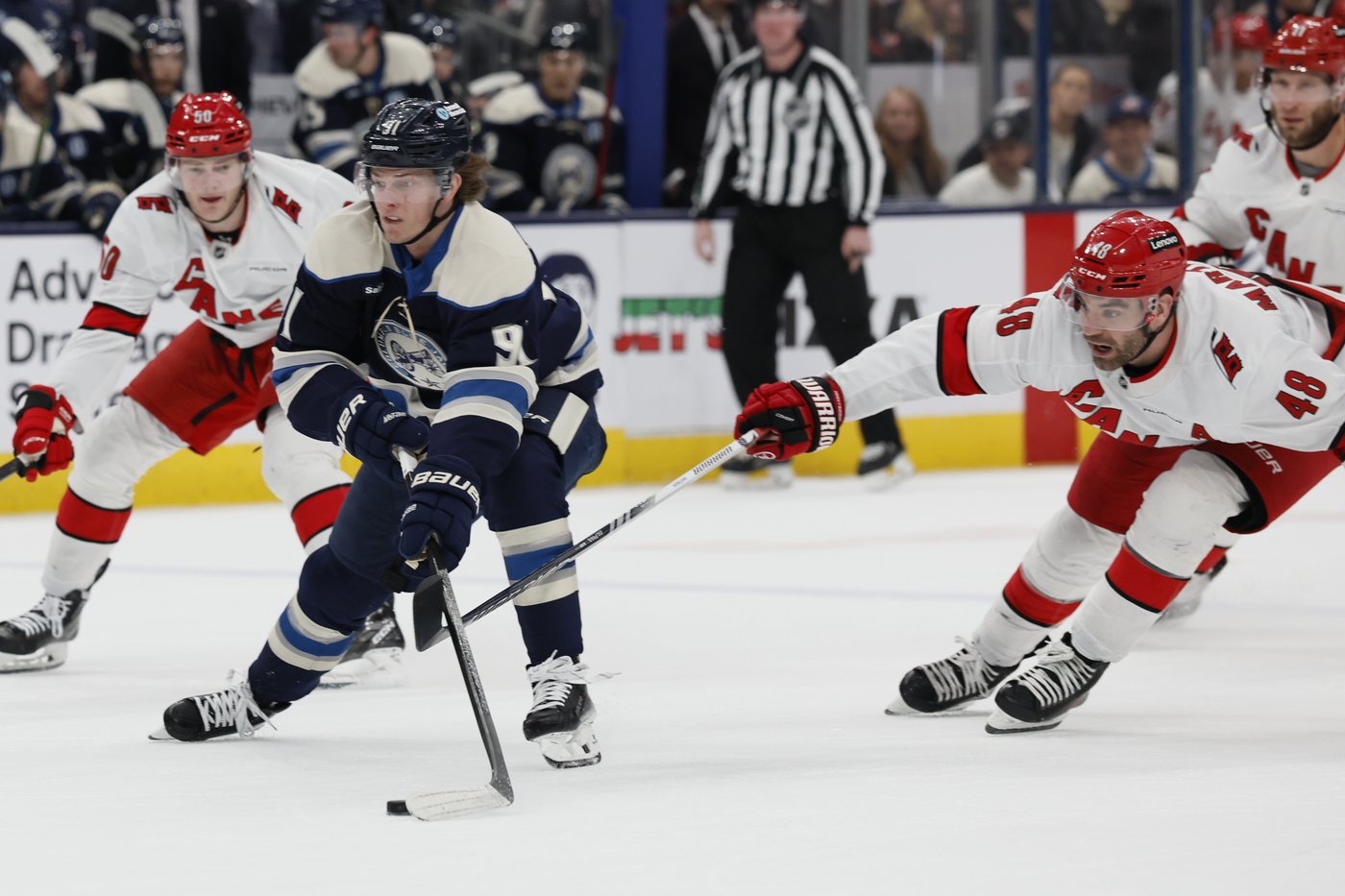 Fantilli scores in the 4th round of a shootout as Blue Jackets beat Hurricanes 4-3 | iNFOnews.ca
