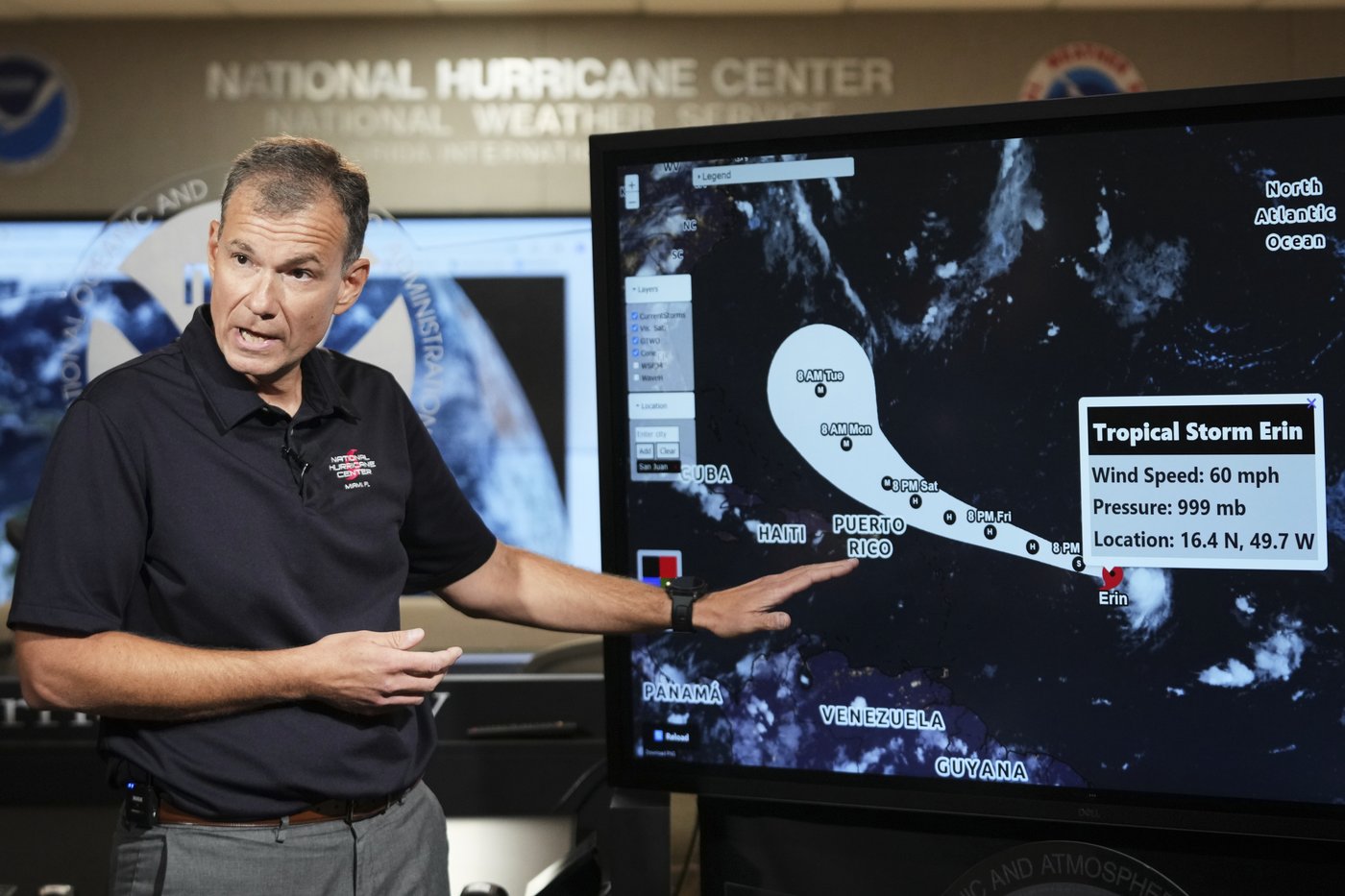 Caribbean officials warn of heavy rains and big waves as Tropical Storm Erin nears | iNFOnews.ca