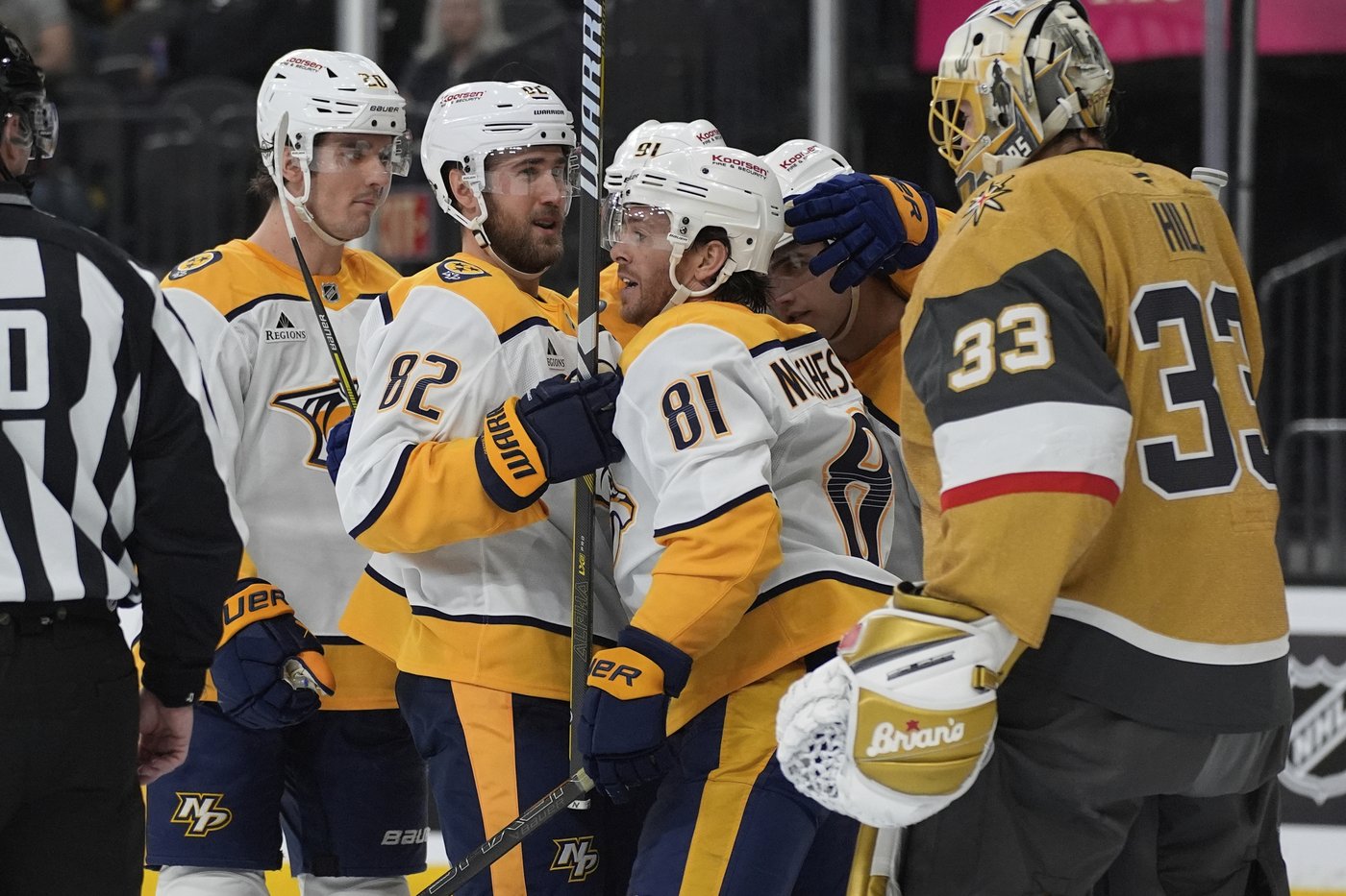 Marchessault gets standing ovation in his emotional return to T-Mobile Arena to face Golden Knights | iNFOnews.ca