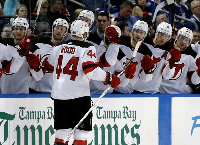 NHL suspends Devils' Wood for two games following boarding incident | iNFOnews.ca