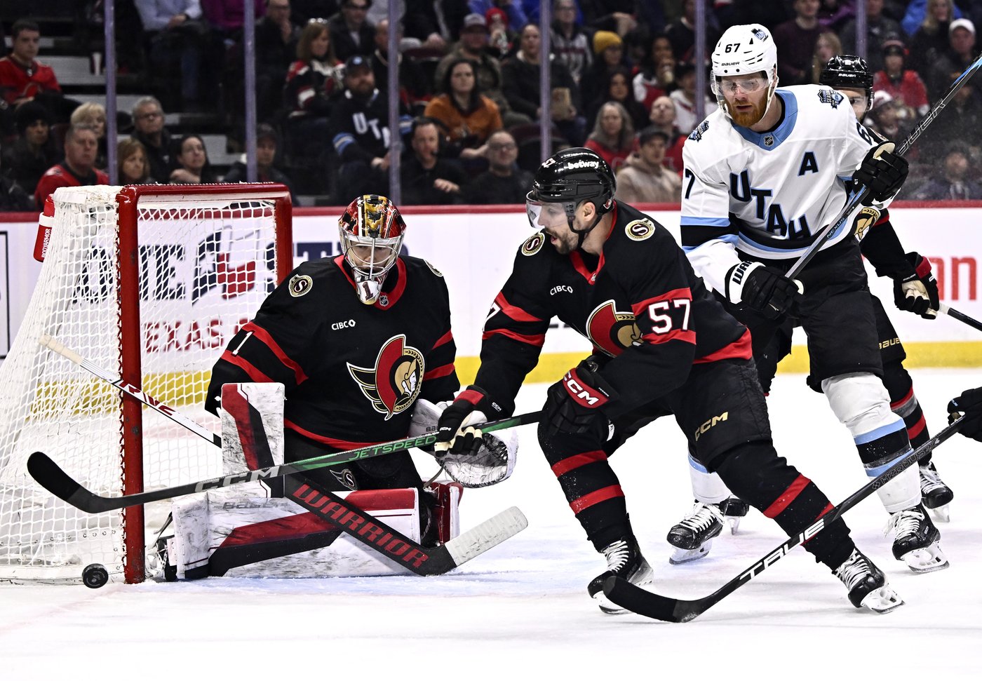 Senators beat Utah 3-1 for weekend sweep at home | iNFOnews.ca Senators beat Utah 3-1 for weekend sweep at home | iNFOnews.ca