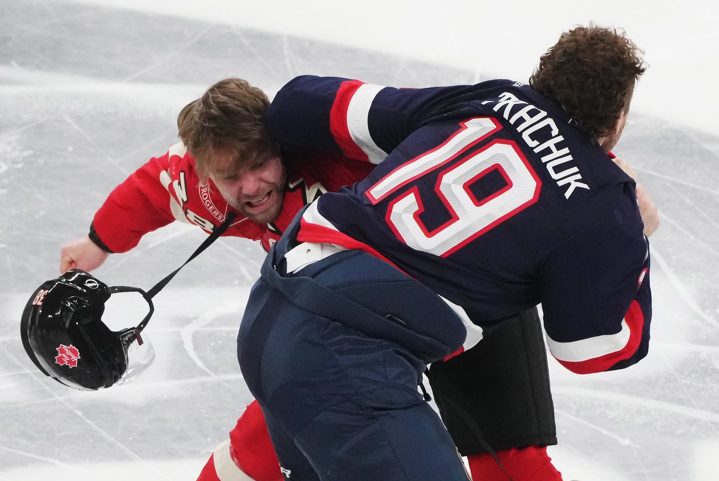 U.S. beats Canada 3-1 in fight-filled 4 Nations matchup | iNFOnews.ca U.S. beats Canada 3-1 in fight-filled 4 Nations matchup | iNFOnews.ca