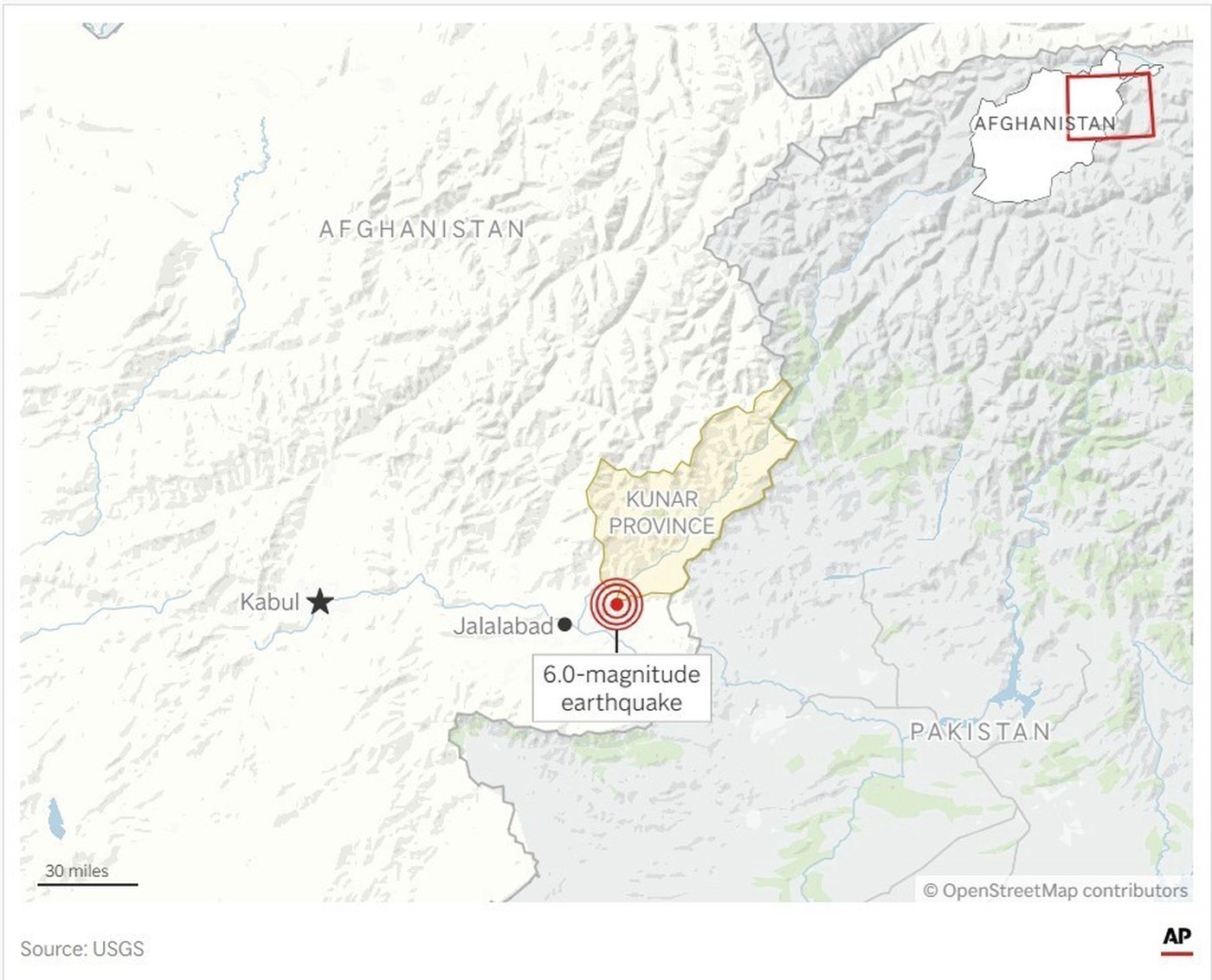 Death toll from Afghan earthquake jumps to more than 2,200 as aid agencies plead for funds | iNFOnews.ca