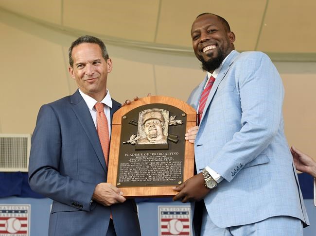 Vladimir Guerrero officially inducted into the Baseball Hall of Fame | iNFOnews.ca Vladimir Guerrero officially inducted into the Baseball Hall of Fame | iNFOnews.ca