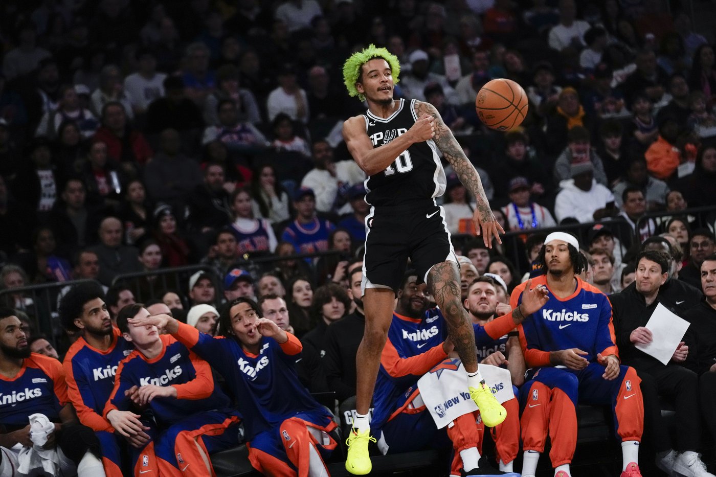 Bridges scores season-high 41, Knicks withstand Wembanyama's monster Christmas debut to edge Spurs | iNFOnews.ca Bridges scores season-high 41, Knicks withstand Wembanyama's monster Christmas debut to edge Spurs | iNFOnews.ca