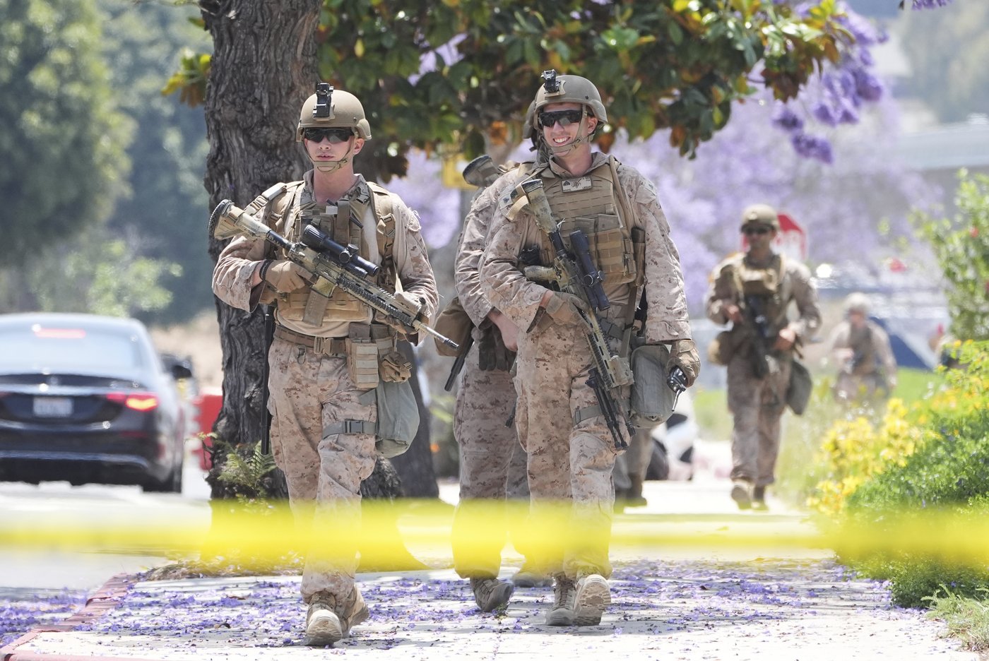 Marines take over some security in LA while cities across US prep for 'No Kings' rallies | iNFOnews.ca