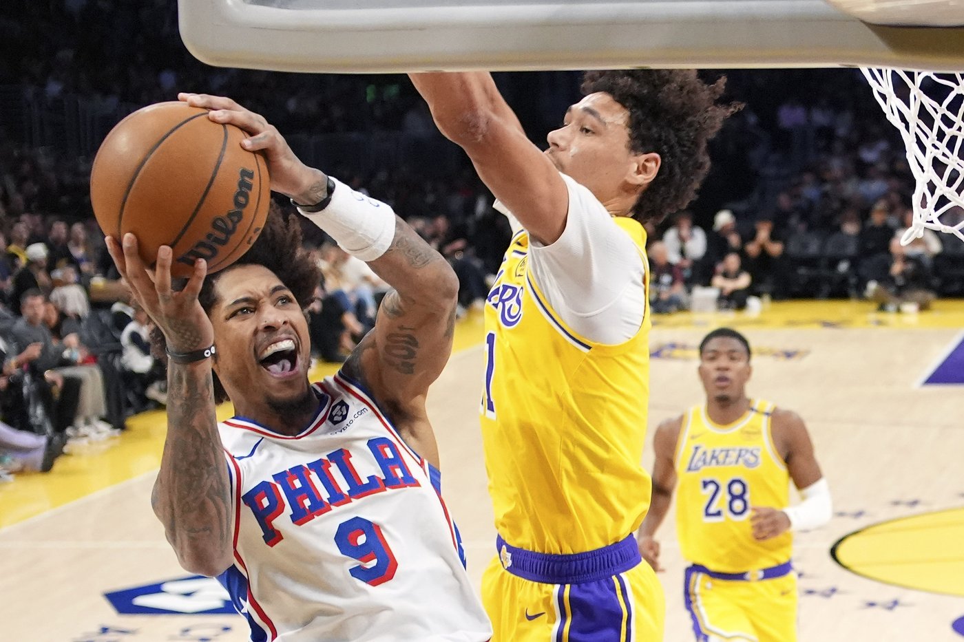 LeBron has his 114th triple-double in the Lakers' 116-106 win over the slumping 76ers | iNFOnews.ca LeBron has his 114th triple-double in the Lakers' 116-106 win over the slumping 76ers | iNFOnews.ca