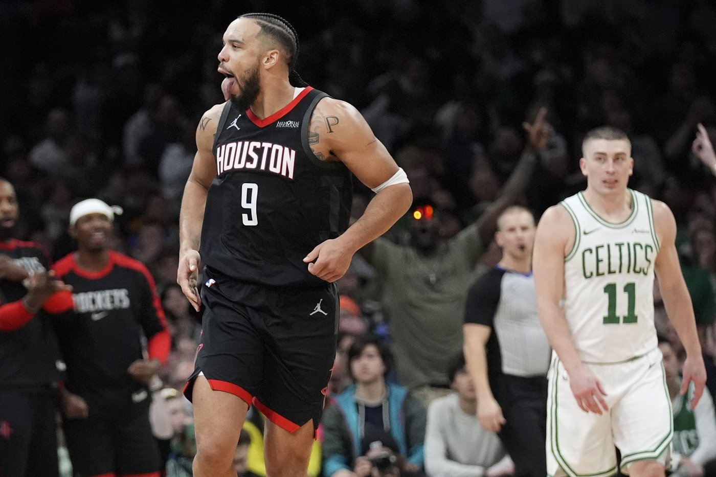 Rockets' Dillon Brooks fined $25,000 for using profane language in televised interview | iNFOnews.ca