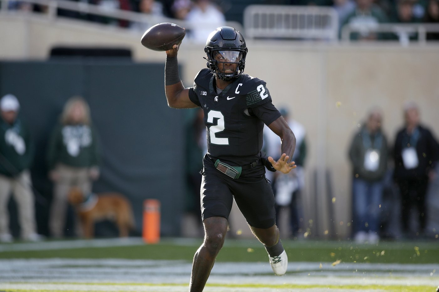 Rourke throws 4 TDs, No. 13 Hoosiers beat Spartans 47-10 for first 9-0 start in program history | iNFOnews.ca