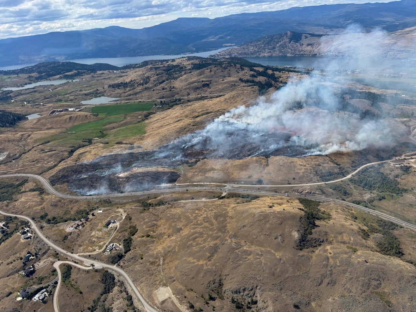B.C. fire numbers drop, with blaze near Vernon being held and evacuation order lifted | iNFOnews.ca