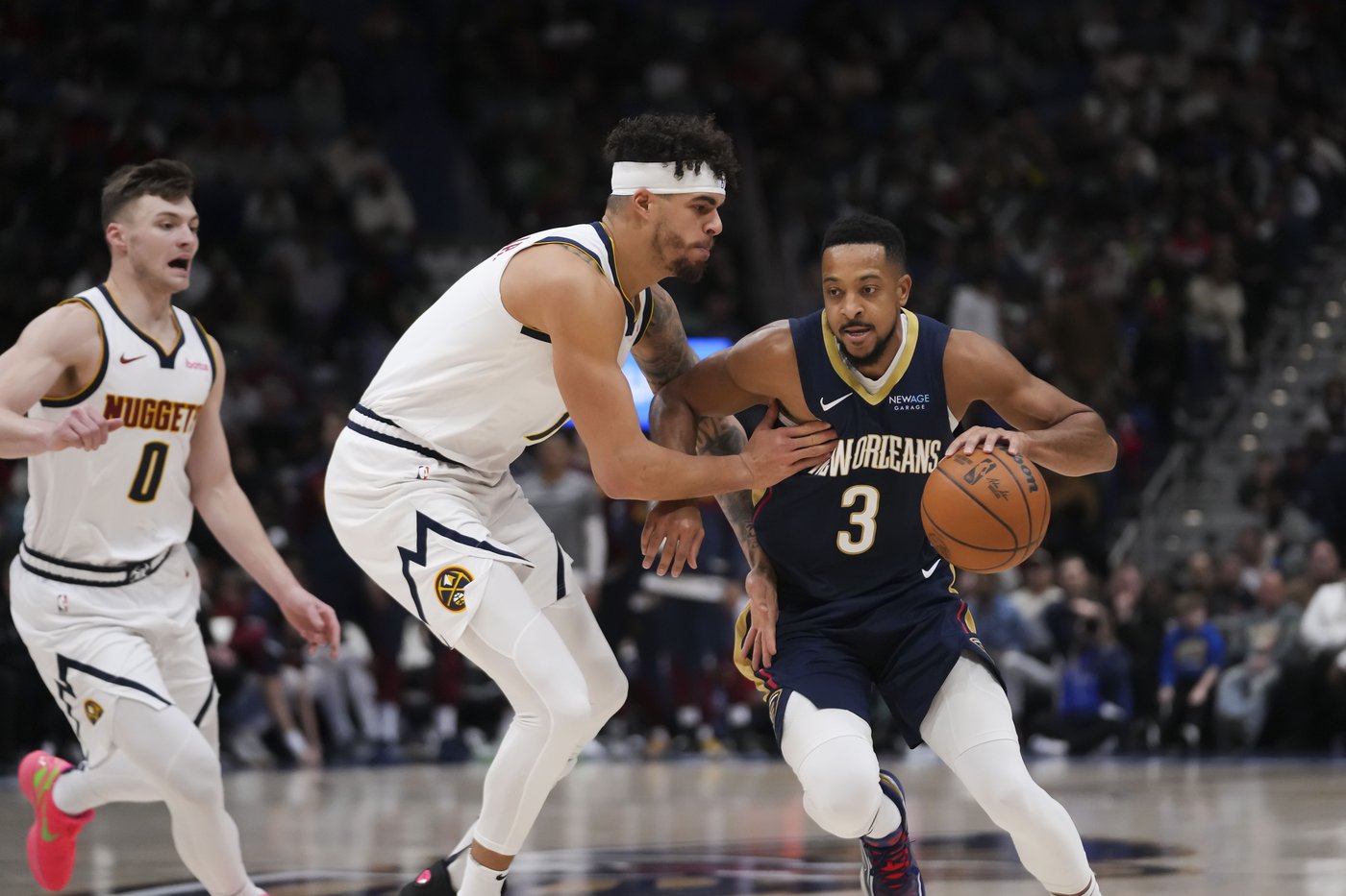 Jokic overcomes slow start for triple-double in the Nuggets' 132-129 OT win over the Pelicans | iNFOnews.ca Jokic overcomes slow start for triple-double in the Nuggets' 132-129 OT win over the Pelicans | iNFOnews.ca