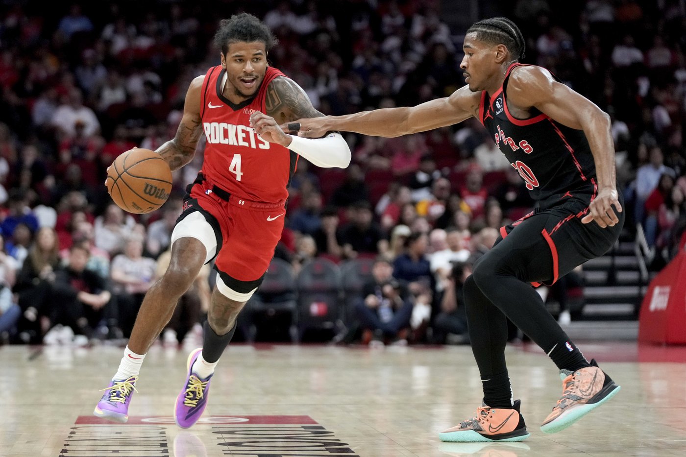Brooks scores 19 as the Rockets snap a six-game skid with 94-87 win over the Raptors | iNFOnews.ca Brooks scores 19 as the Rockets snap a six-game skid with 94-87 win over the Raptors | iNFOnews.ca