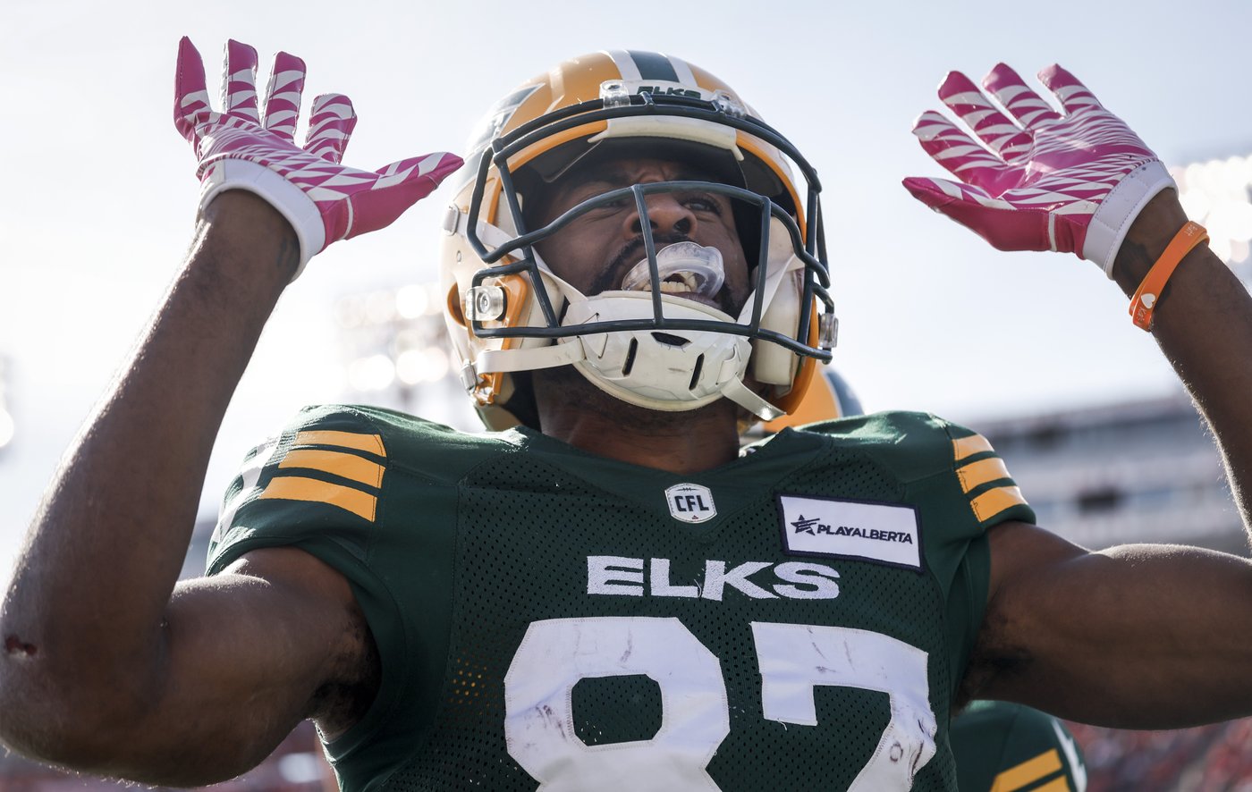 Veteran receiver Eugene Lewis embraces challenge of CFL record pursuit | iNFOnews.ca Veteran receiver Eugene Lewis embraces challenge of CFL record pursuit | iNFOnews.ca