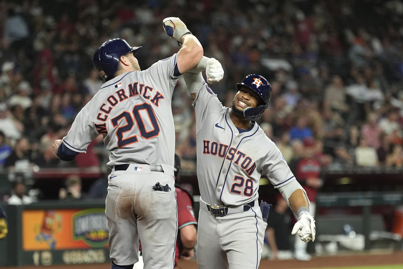 Brice Matthews hits first 2 big-league homers, leads Astros past the D-backs 6-3 | iNFOnews.ca