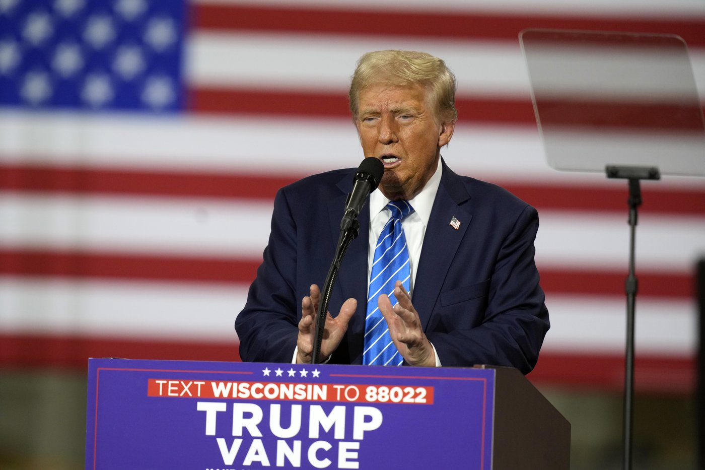 Trump ramps up his campaign in Wisconsin, where a Republican win could knock out Democrats | iNFOnews.ca Trump ramps up his campaign in Wisconsin, where a Republican win could knock out Democrats | iNFOnews.ca
