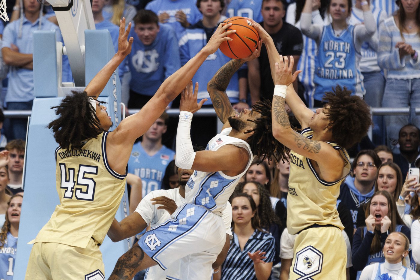 Trimble helps No. 20 North Carolina top Georgia Tech, 68-65 | iNFOnews.ca Trimble helps No. 20 North Carolina top Georgia Tech, 68-65 | iNFOnews.ca