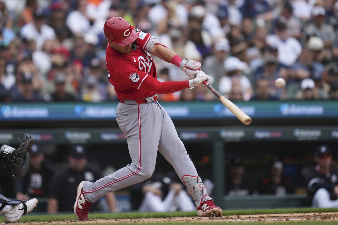 Stephenson hits a grand slam in 6-run fifth as Reds rout Tigers 11-1 | iNFOnews.ca Stephenson hits a grand slam in 6-run fifth as Reds rout Tigers 11-1 | iNFOnews.ca