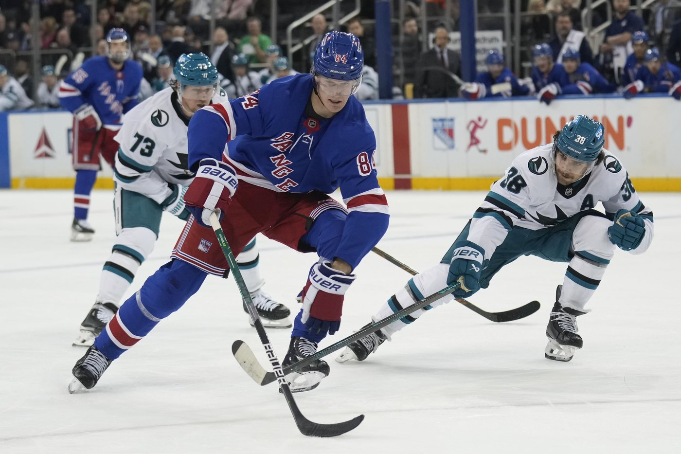 Zibanejad, Vesey and Trocheck score in 2nd period as Rangers beat Sharks 3-2 | iNFOnews.ca Zibanejad, Vesey and Trocheck score in 2nd period as Rangers beat Sharks 3-2 | iNFOnews.ca