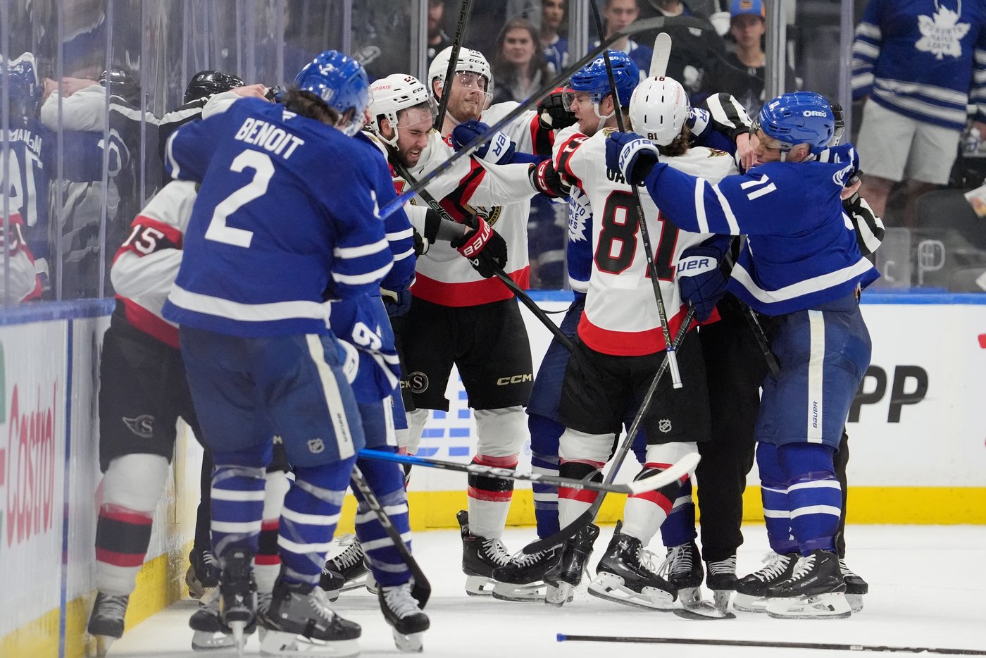 Leafs preach discipline against Sens, vow to make life difficult for 'annoying' Greig | iNFOnews.ca Leafs preach discipline against Sens, vow to make life difficult for 'annoying' Greig | iNFOnews.ca