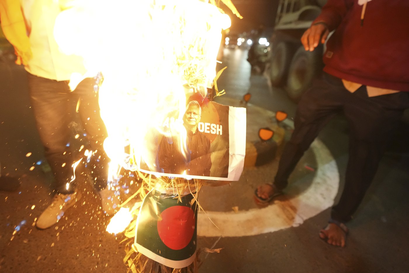 Supporters of Bangladesh Nationalist Party hold protest march as tensions continue with India | iNFOnews.ca