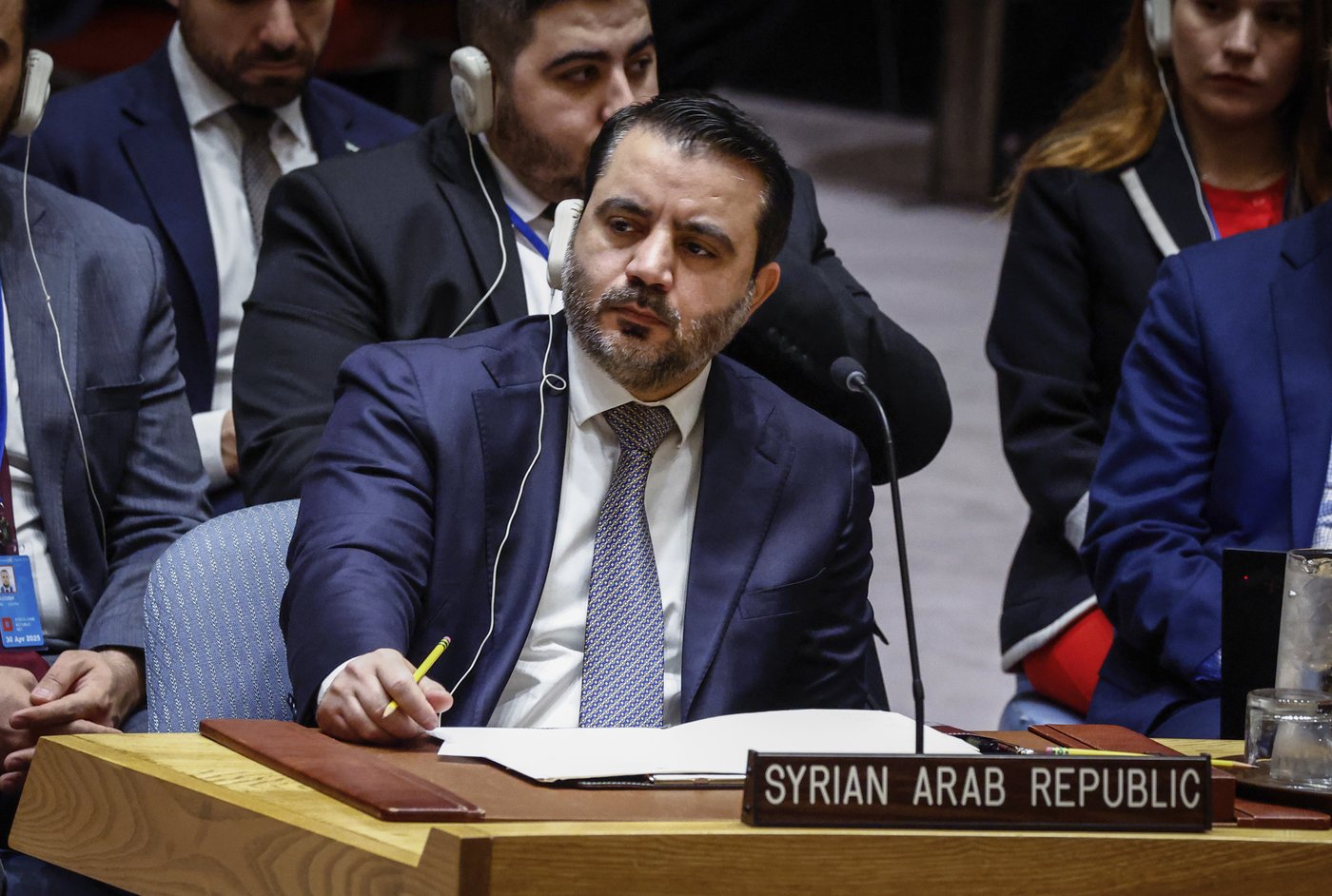 New Syrian foreign minister attends UN Security Council in first US appearance since Assad's fall | iNFOnews.ca New Syrian foreign minister attends UN Security Council in first US appearance since Assad's fall | iNFOnews.ca