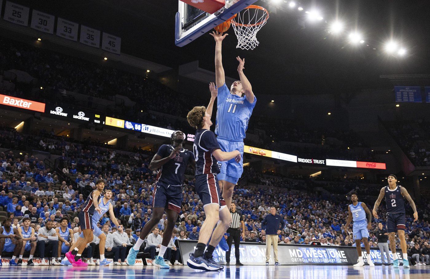 Kalkbrenner misses only 1 shot, scores 24 in No. 15 Creighton's 96-70 win over Fairleigh Dickinson | iNFOnews.ca