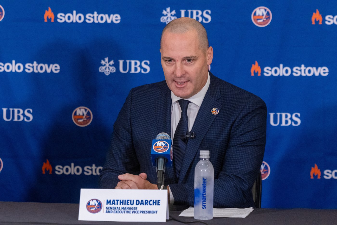 Mathieu Darche introduced as Islanders' head of hockey operations | iNFOnews.ca Mathieu Darche introduced as Islanders' head of hockey operations | iNFOnews.ca
