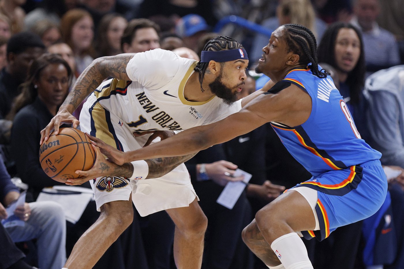Thunder beat short-handed Pelicans 106-88 for 2nd straight win without injured forward Chet Holmgren | iNFOnews.ca Thunder beat short-handed Pelicans 106-88 for 2nd straight win without injured forward Chet Holmgren | iNFOnews.ca