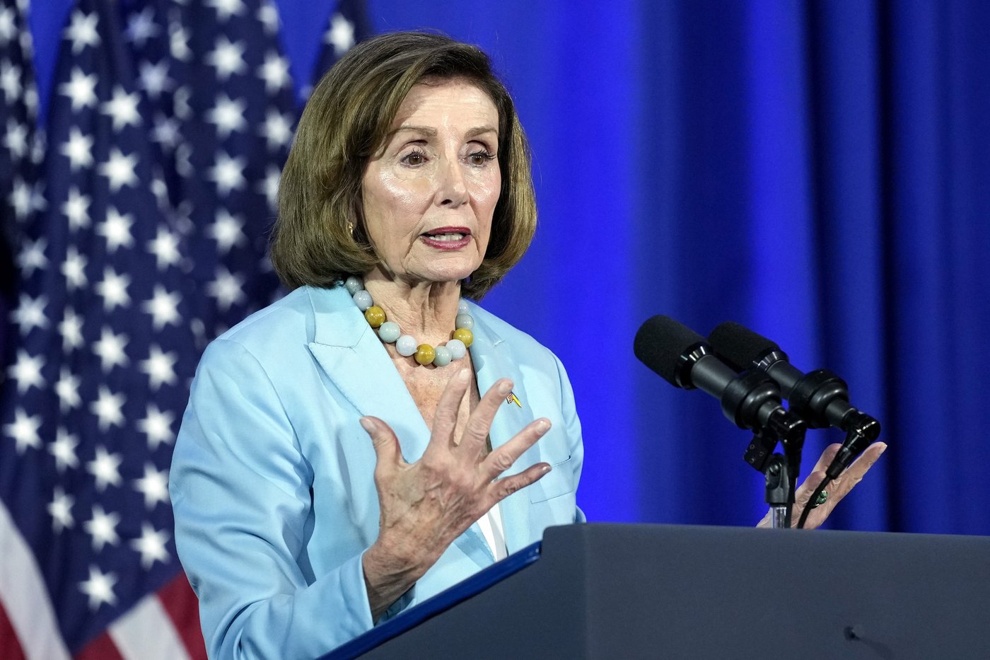 Nancy Pelosi hospitalized after she 'sustained an injury' on official trip to Luxembourg | iNFOnews.ca