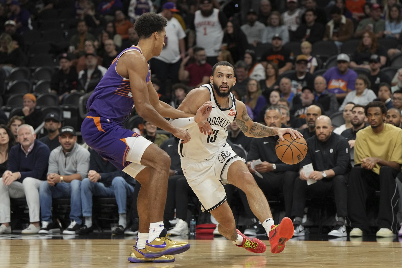 Tyrese Martin scores a career-high 30 points, leading the Nets past the Suns 127-117 | iNFOnews.ca