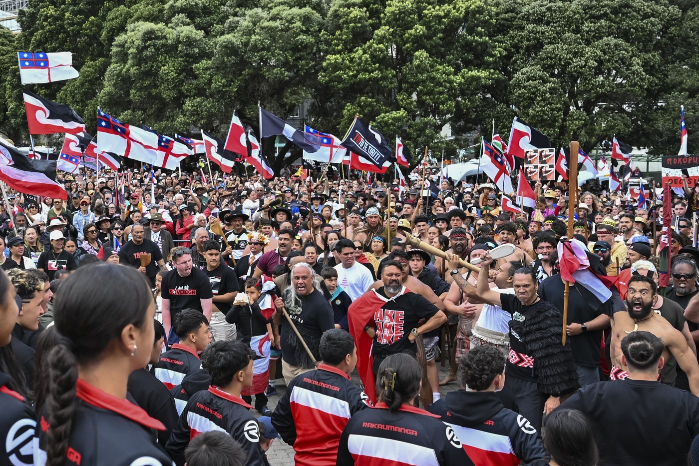 35,000 crowd New Zealand's Parliament grounds in support of Māori rights | iNFOnews.ca 35,000 crowd New Zealand's Parliament grounds in support of Māori rights | iNFOnews.ca
